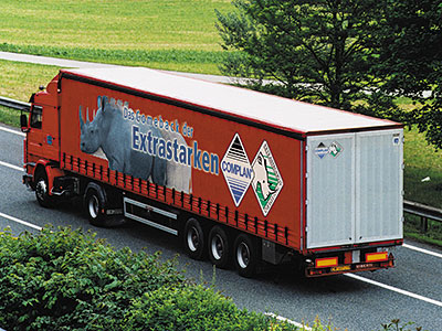 Truck tarpaulins - Example 2