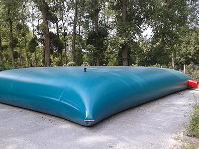 Double membrane gas holders - Example 1
