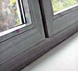 Soft PVC films for window profiles